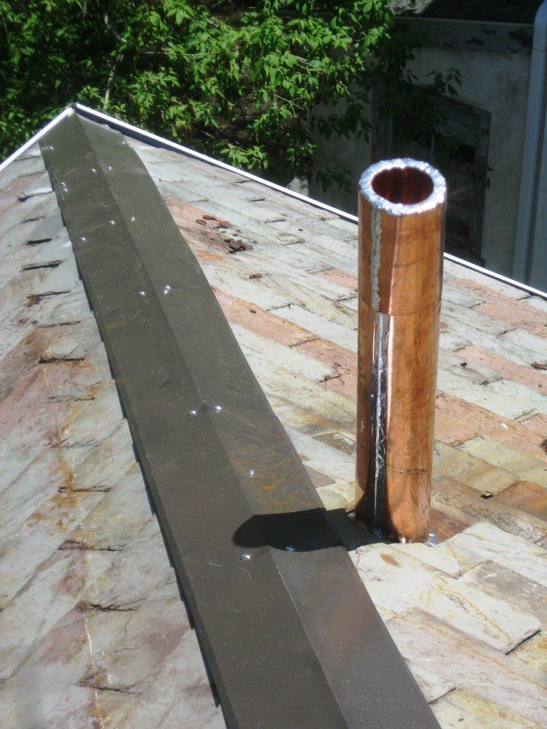 Installing high-quality roofing while repairing existing roof issues.